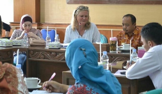 Visit of UN WOMEN in Gunungkidul Regency