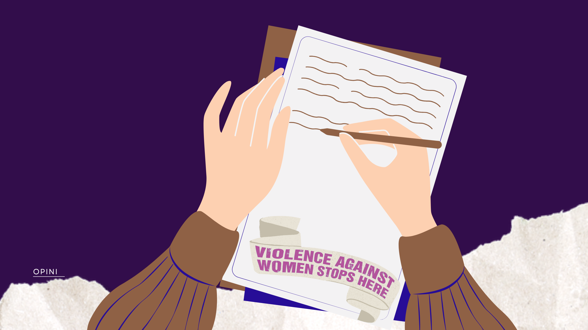 Ilustrasi jurnalisme untuk korban kekerasan seksual