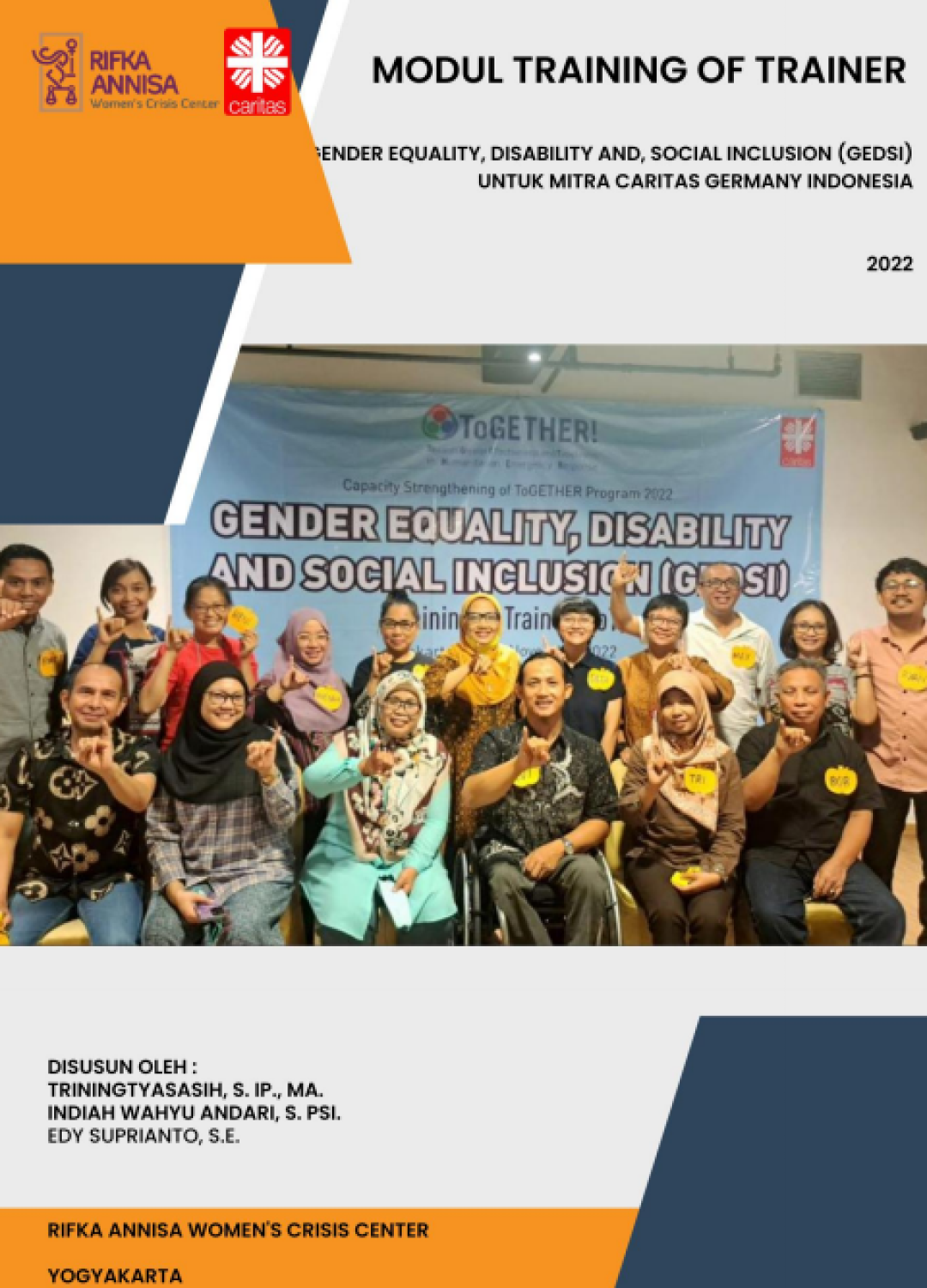 Modul TOT GEDSI untuk Caritas